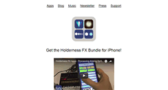 Desktop Screenshot of holdernessmedia.com